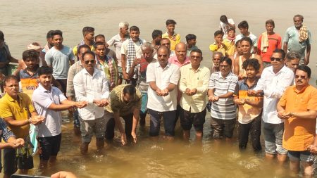 ବଂଶଧାରl ନଦୀ ଅବବାହିକରେ ଜଳସଂକଳ୍ପ ଯାତ୍ରା ::