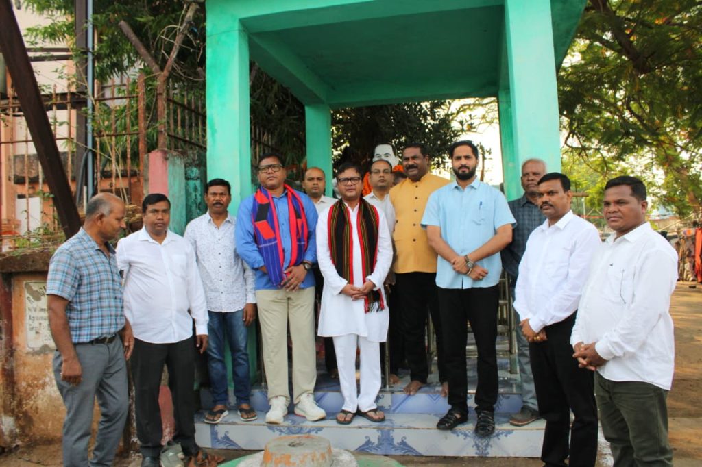 ସମ୍ବିଧାନ ପ୍ରଣେତା ଡ଼ଃ ବି.ଆର.ଆମ୍ବେଦକରଙ୍କ ଜନ୍ମ ଜୟନ୍ତୀ ପାଳିତ ::